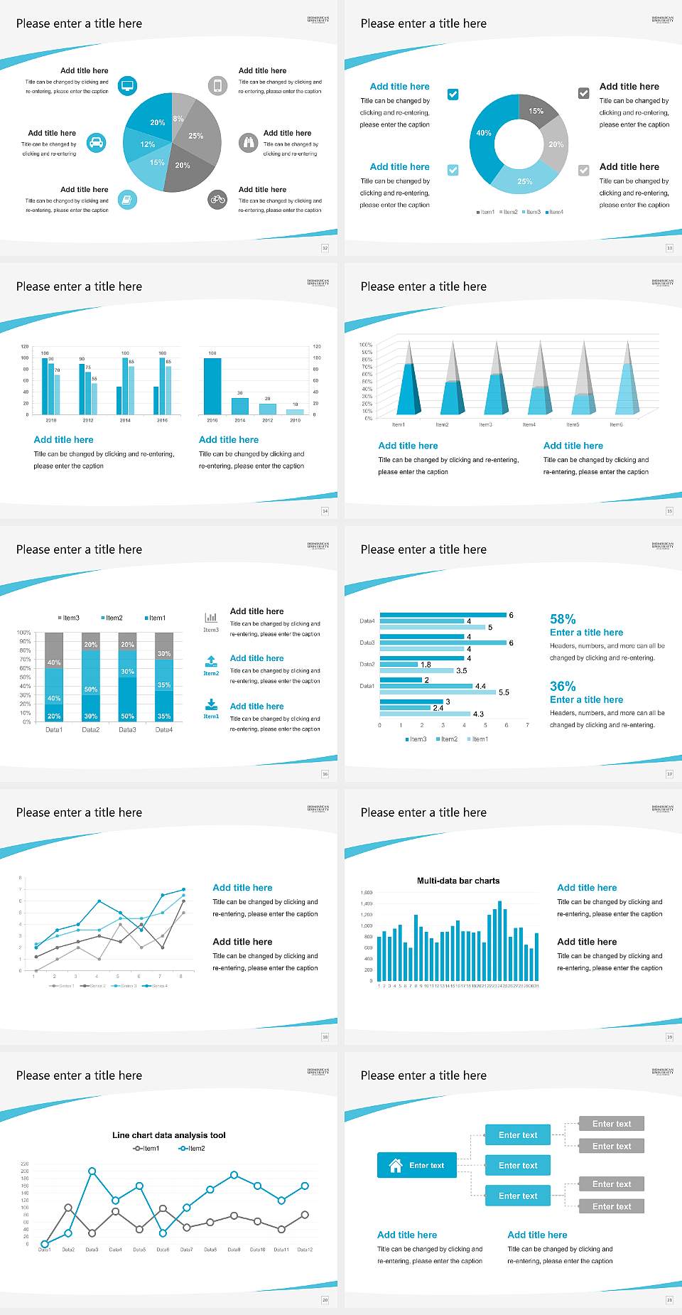 Dominican University of California Course/Courseware Creation PPT Template4:3 ratio PPT effect preview image3