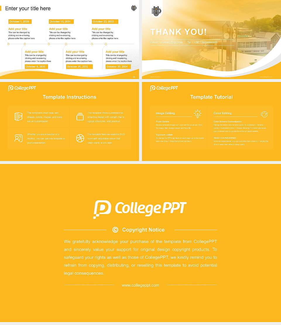 Dordt University Lecture Sharing and Networking Event PPT Template16:9 ratio PPT effect preview image4