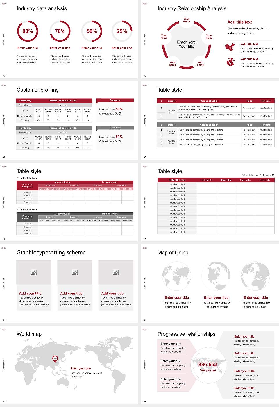 Dominican University New York Competition/Entrepreneurship Contest PPT Template16:9 ratio PPT effect preview image5