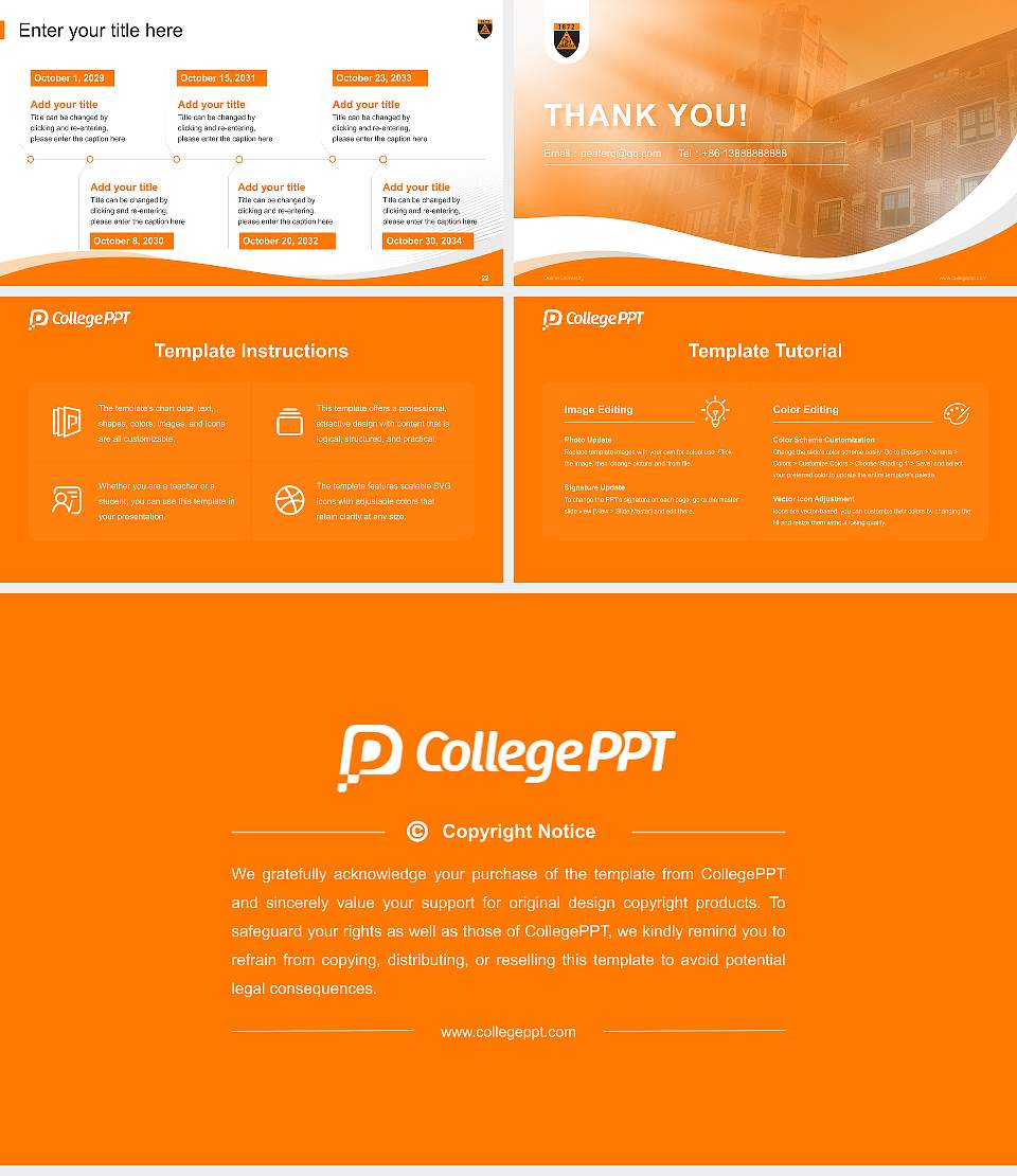 Doane University Lecture Sharing and Networking Event PPT Template16:9 ratio PPT effect preview image4
