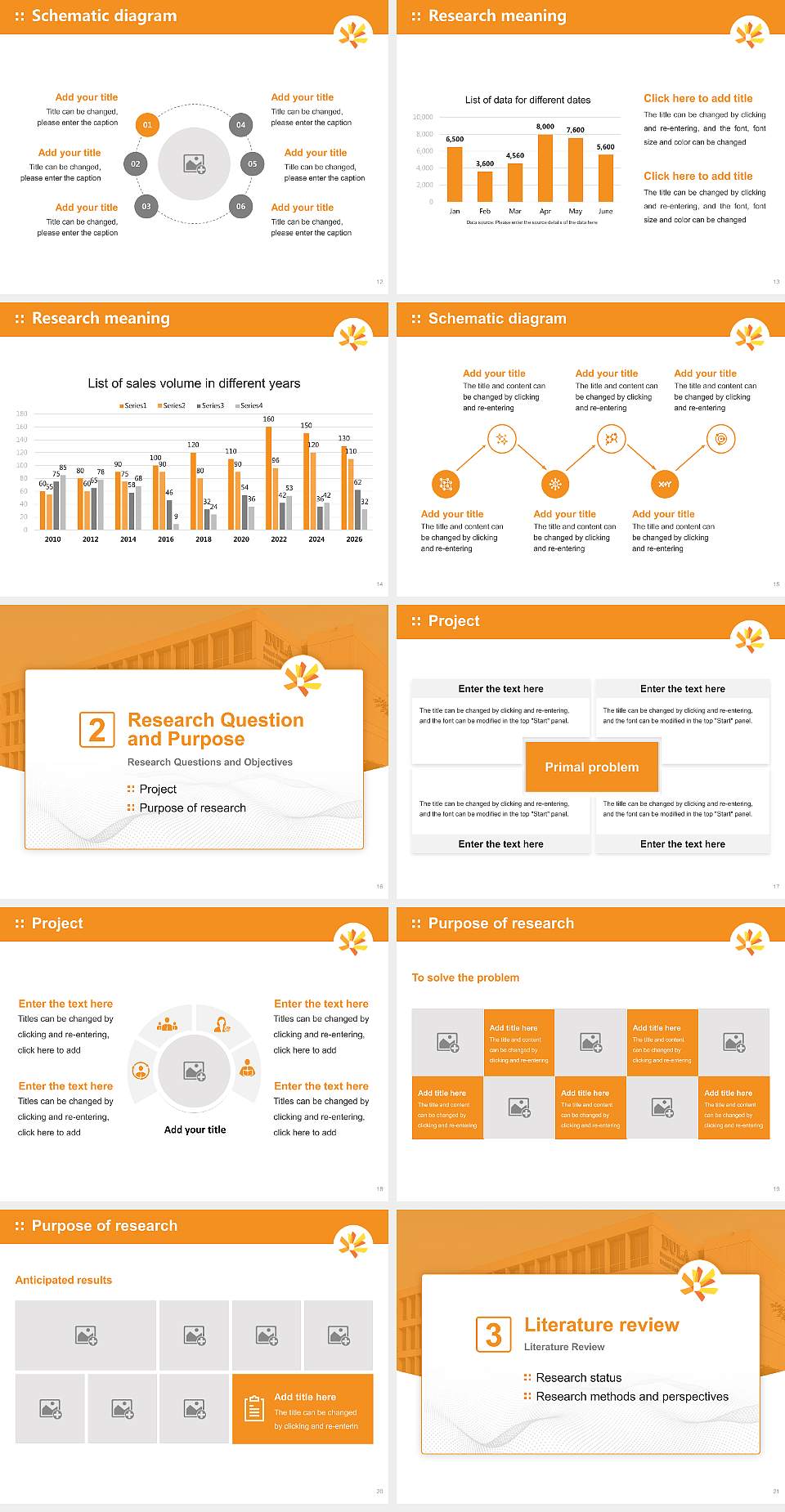 Dongguk University Los Angeles Graduation Thesis Defense PPT Template4:3 ratio PPT effect preview image3