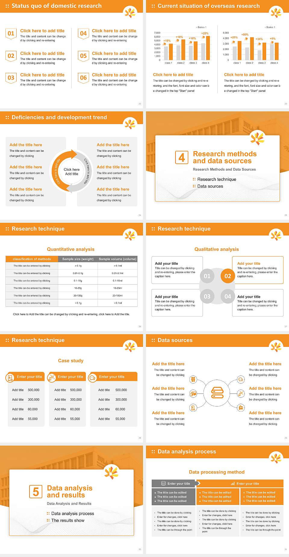 Dongguk University Los Angeles Graduation Thesis Defense PPT Template4:3 ratio PPT effect preview image4
