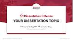 Dominican University New York Disputation Powerpoint Vorlage