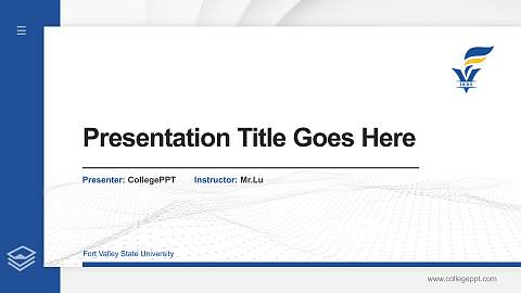 Fort Valley State University Thesis Proposal/Graduation Defense PPT Template