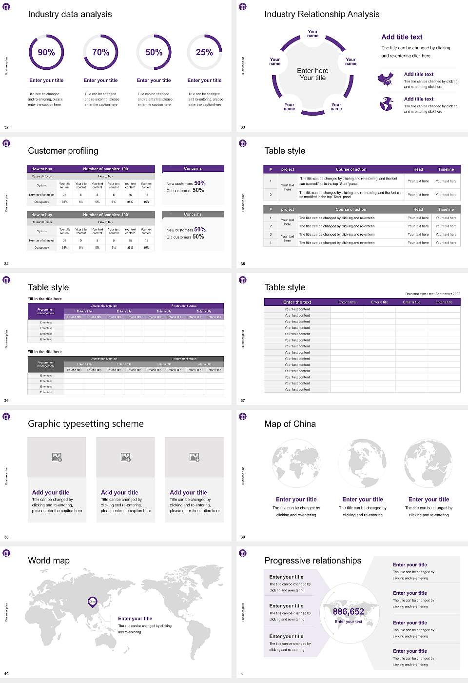 Furman University Competition/Entrepreneurship Contest PPT Template16:9 ratio PPT effect preview image5
