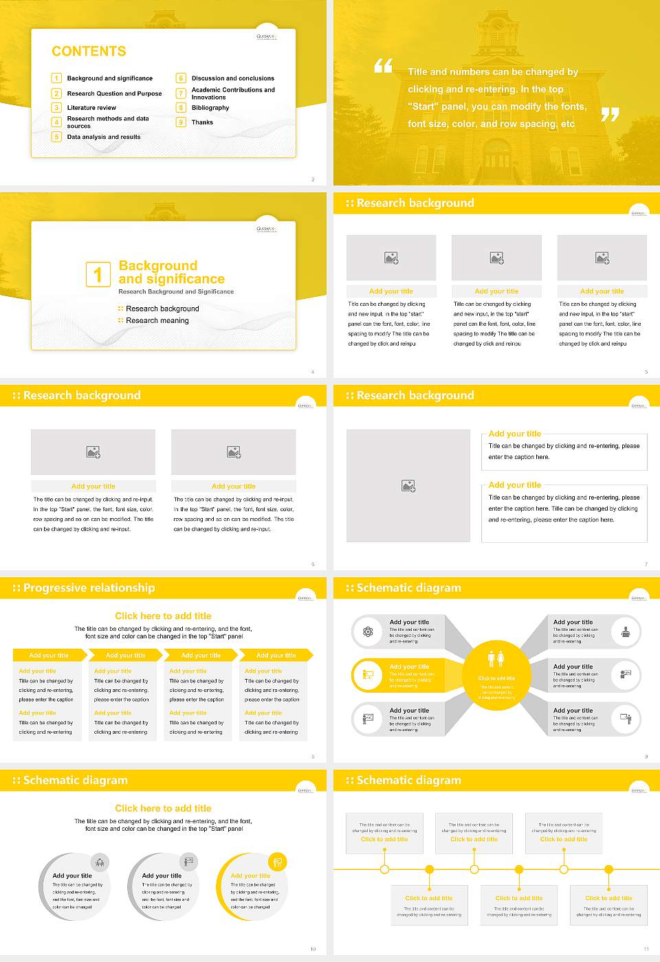 Gustavus Adolphus College Graduation Thesis Defense PPT Template16:9 ratio PPT effect preview image2