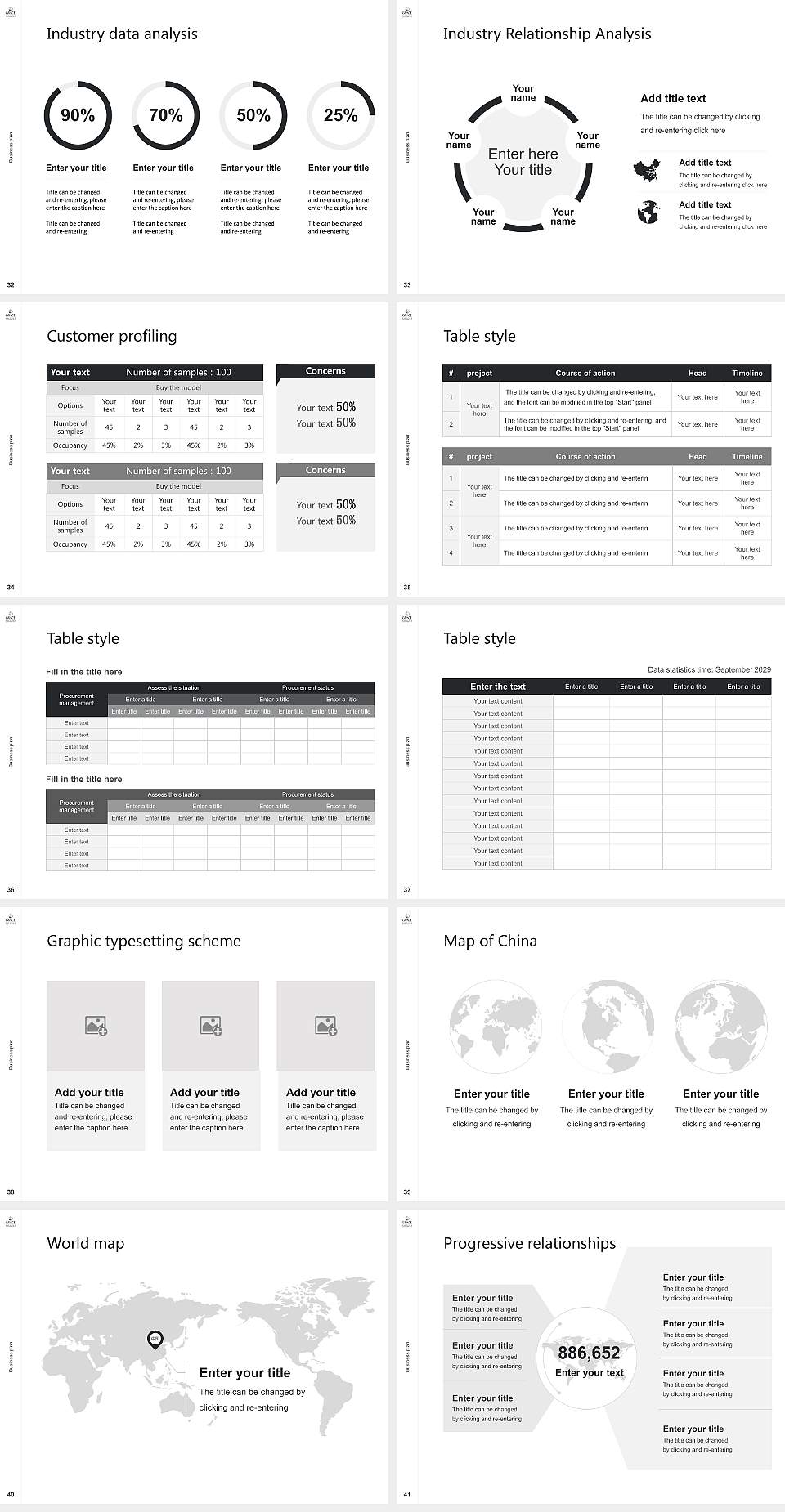 Grace Christian University Competition/Entrepreneurship Contest PPT Template4:3 ratio PPT effect preview image5