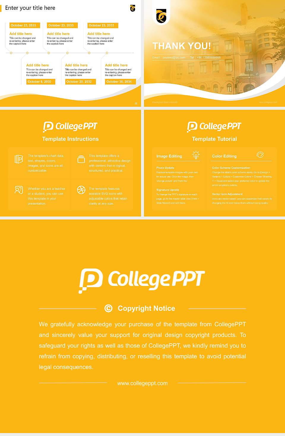 Framingham State University Lecture Sharing and Networking Event PPT Template4:3 ratio PPT effect preview image4