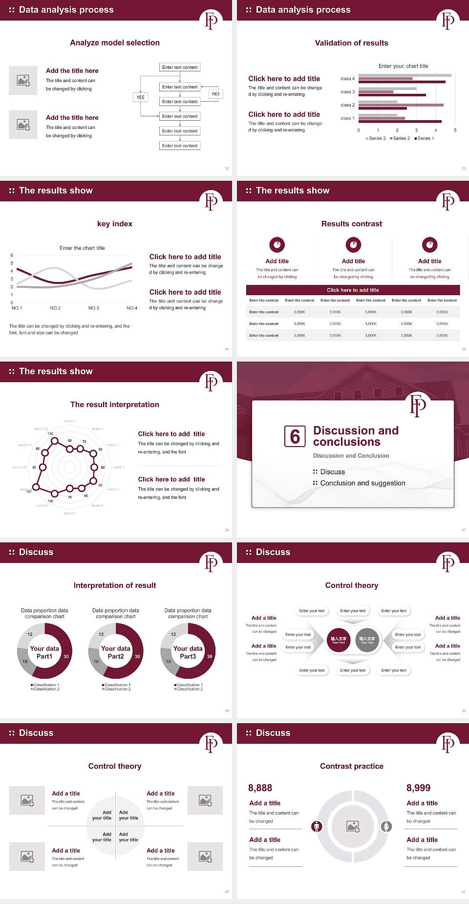 Franklin Pierce University Graduation Thesis Defense PPT Template4:3 ratio PPT effect preview image5