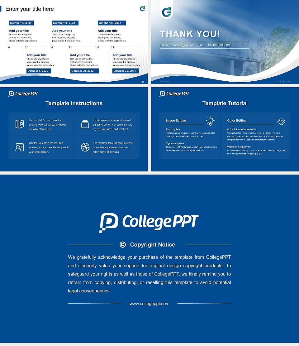 Gratz College Lecture Sharing and Networking Event PPT Template16:9 ratio PPT effect preview image4