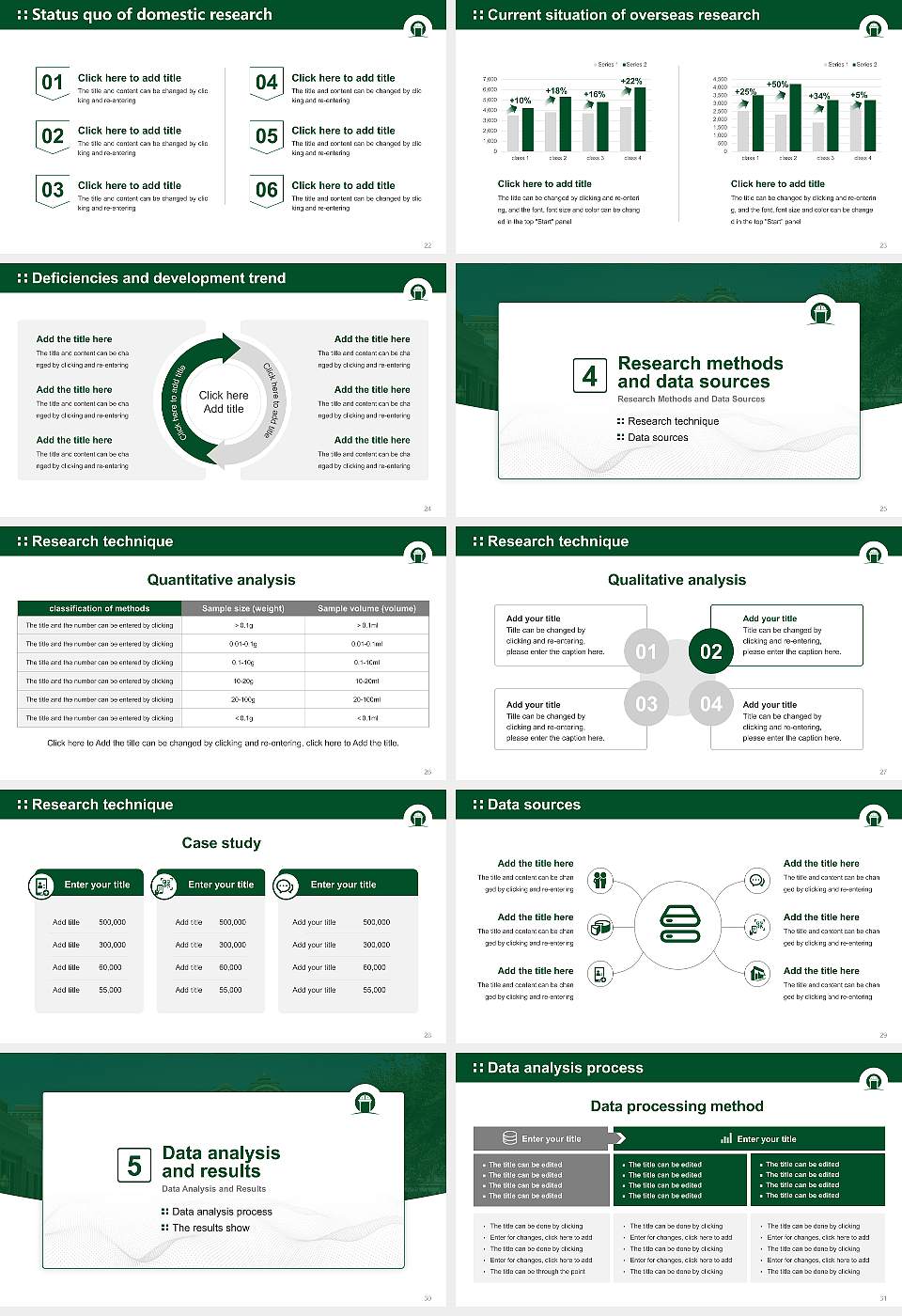 Georgia College & State University Graduation Thesis Defense PPT Template16:9 ratio PPT effect preview image4