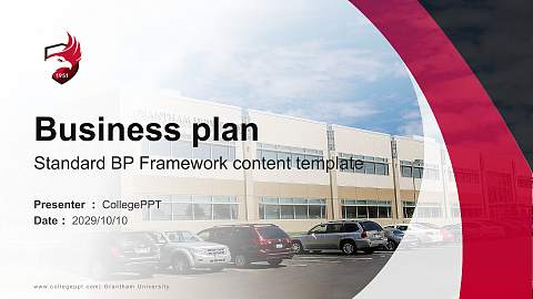 Grantham University Competition/Entrepreneurship Contest PPT Template
