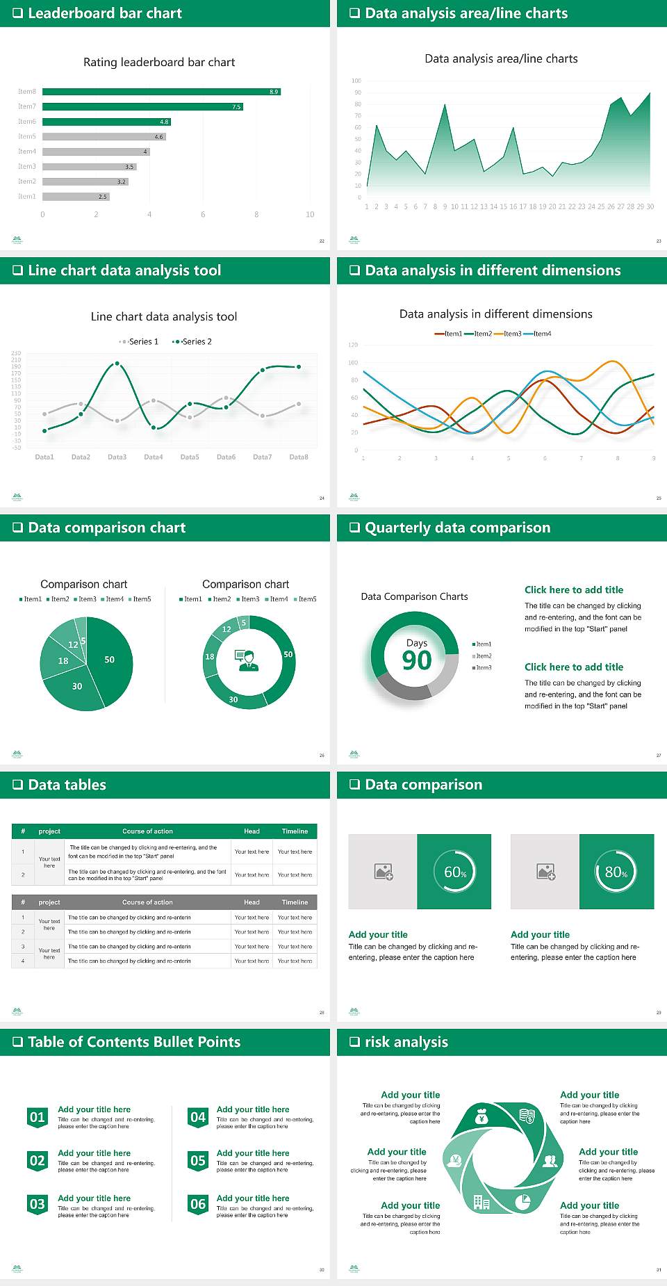 Greensboro College General Purpose PPT Template4:3 ratio PPT effect preview image4
