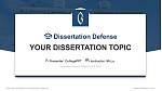 Gods Bible School and College Graduation Thesis Defense PPT Template