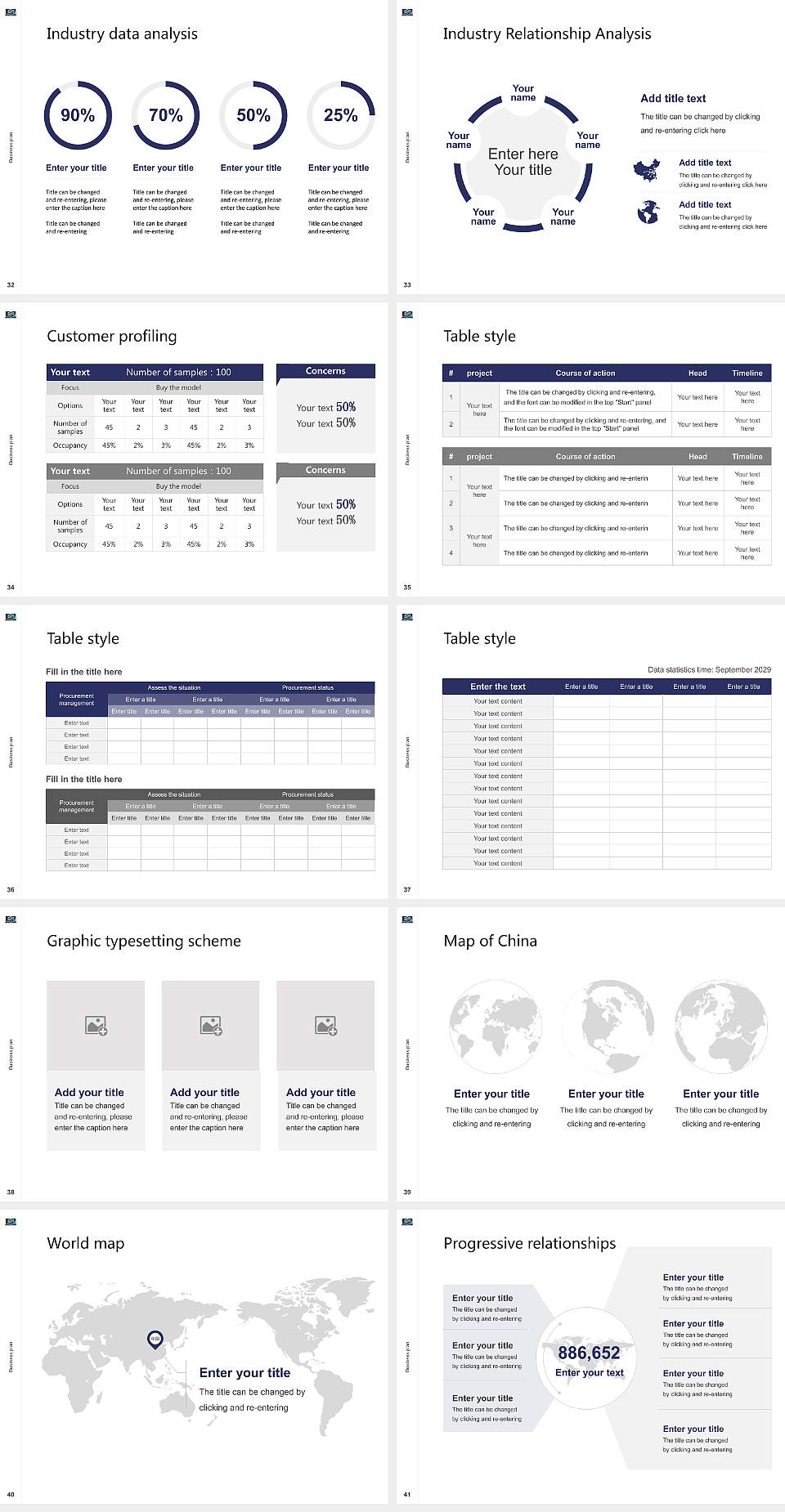 Grace Mission University Competition/Entrepreneurship Contest PPT Template4:3 ratio PPT effect preview image5