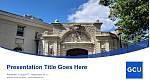 Georgian Court University Les PPT-sjabloon