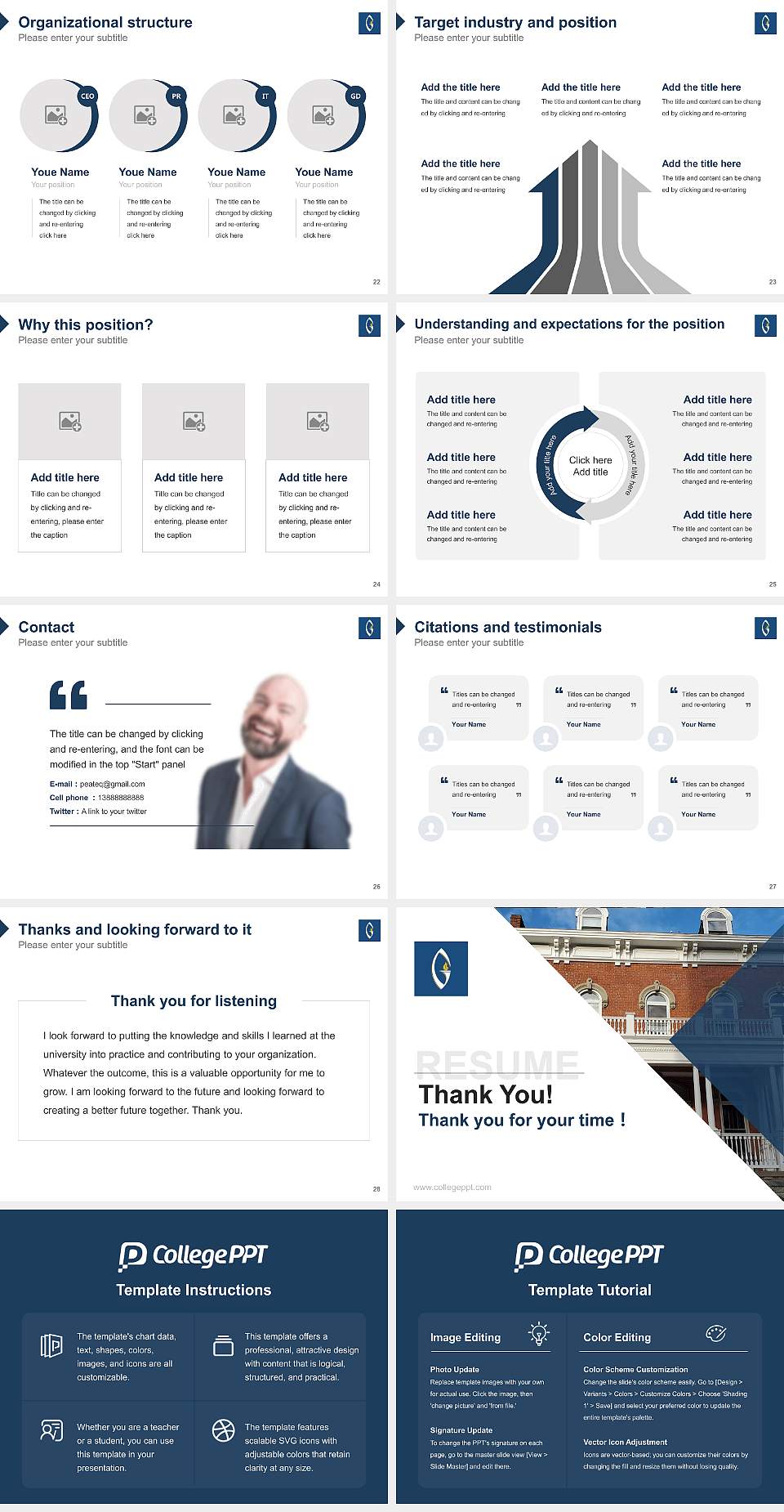 Gods Bible School and College Resume PPT Template4:3 ratio PPT effect preview image4