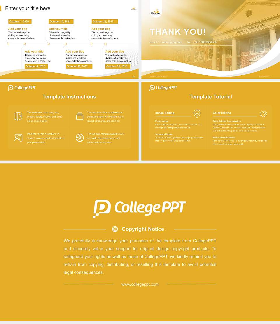 Grambling State University Lecture Sharing and Networking Event PPT Template16:9 ratio PPT effect preview image4