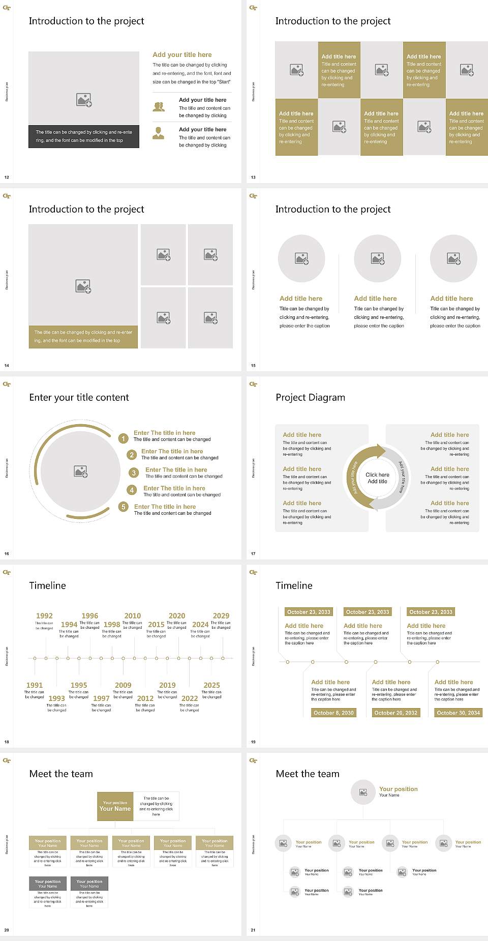Georgia Institute of Technology-Main Campus Competition/Entrepreneurship Contest PPT Template4:3 ratio PPT effect preview image3