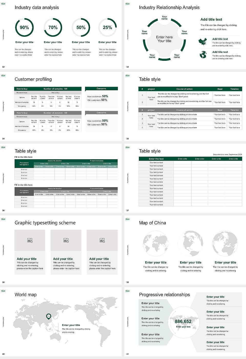 George Mason University(GMU) Competition/Entrepreneurship Contest PPT Template16:9 ratio PPT effect preview image5