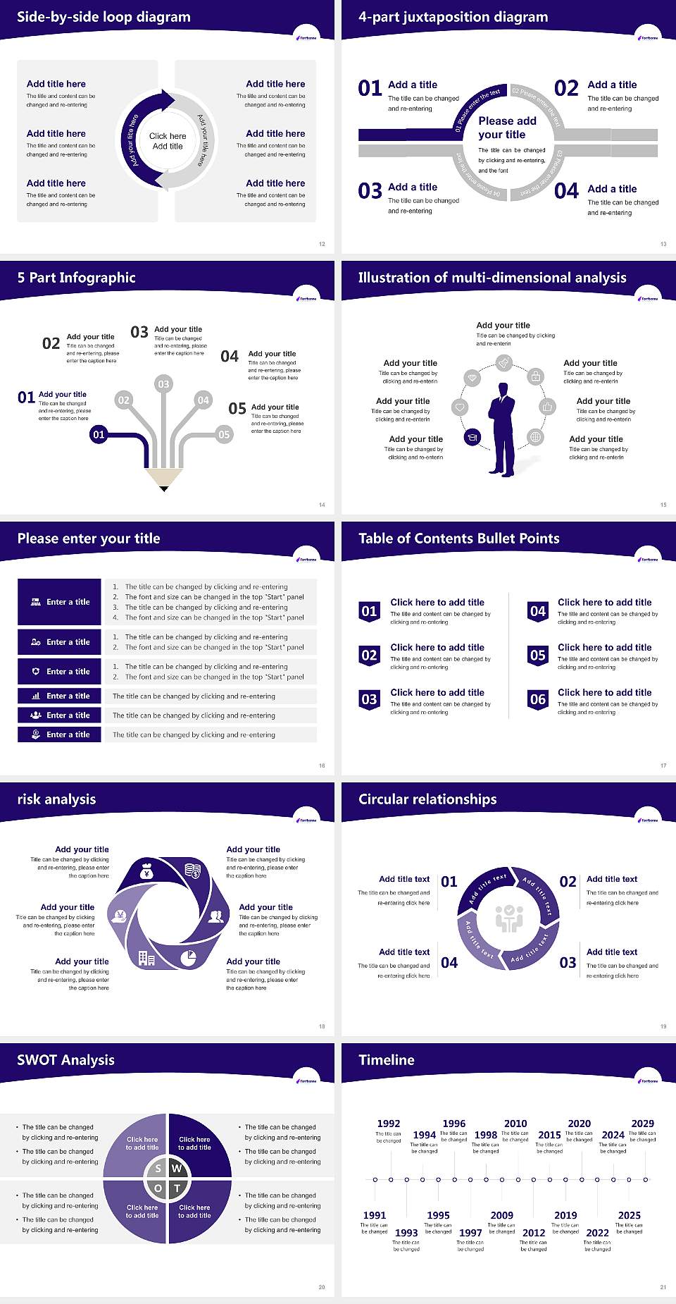 Fontbonne University Academic Presentation/Research Findings Report PPT Template4:3 ratio PPT effect preview image3