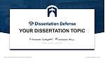 Franklin University Graduation Thesis Defense PPT Template