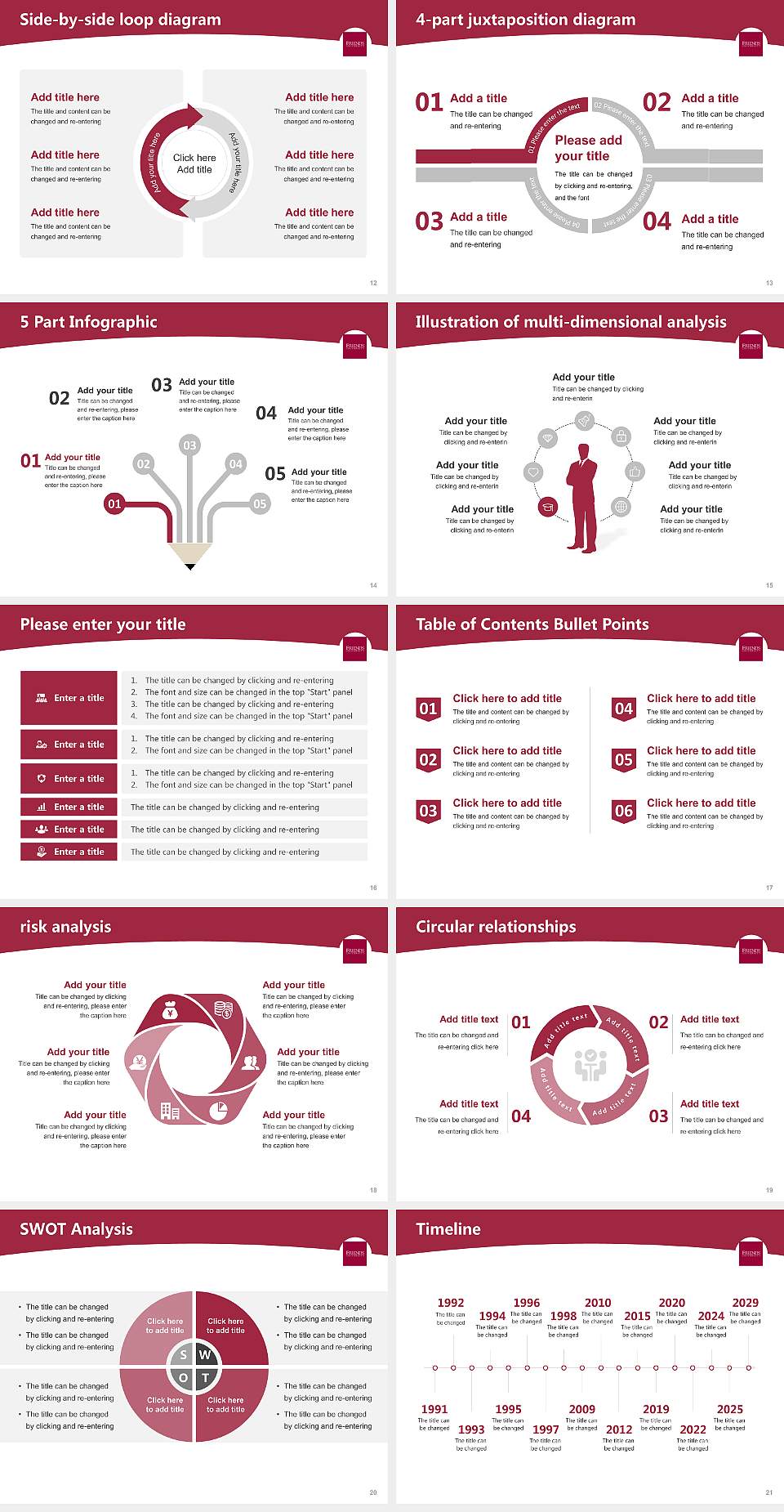 Friends University Academic Presentation/Research Findings Report PPT Template4:3 ratio PPT effect preview image3