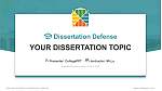 Graduate Theological Union Graduation Thesis Defense PPT Template