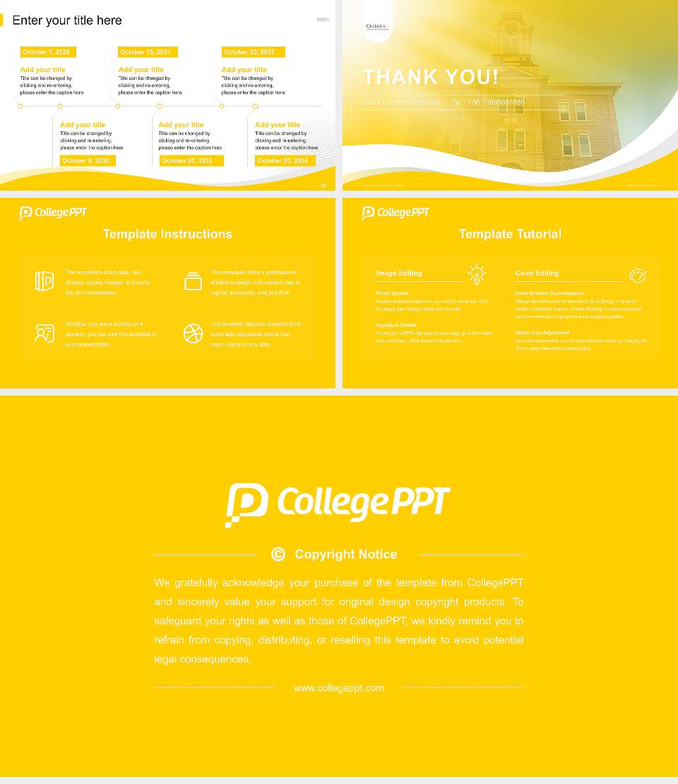 Gustavus Adolphus College Lecture Sharing and Networking Event PPT Template16:9 ratio PPT effect preview image4