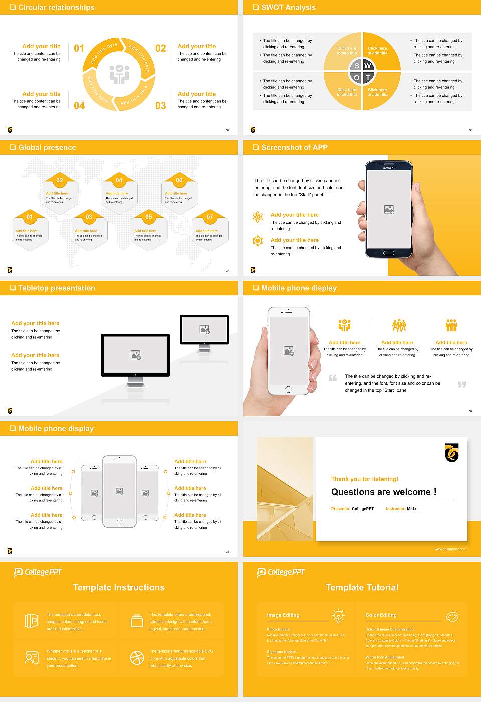 Framingham State University General Purpose PPT Template16:9 ratio PPT effect preview image5