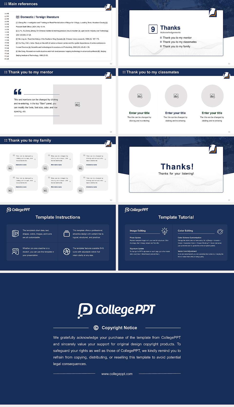 Fuller Theological Seminary Graduation Thesis Defense PPT Template16:9 ratio PPT effect preview image7