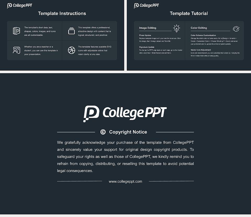 George Fox University Academic Presentation/Research Findings Report PPT Template16:9 ratio PPT effect preview image5