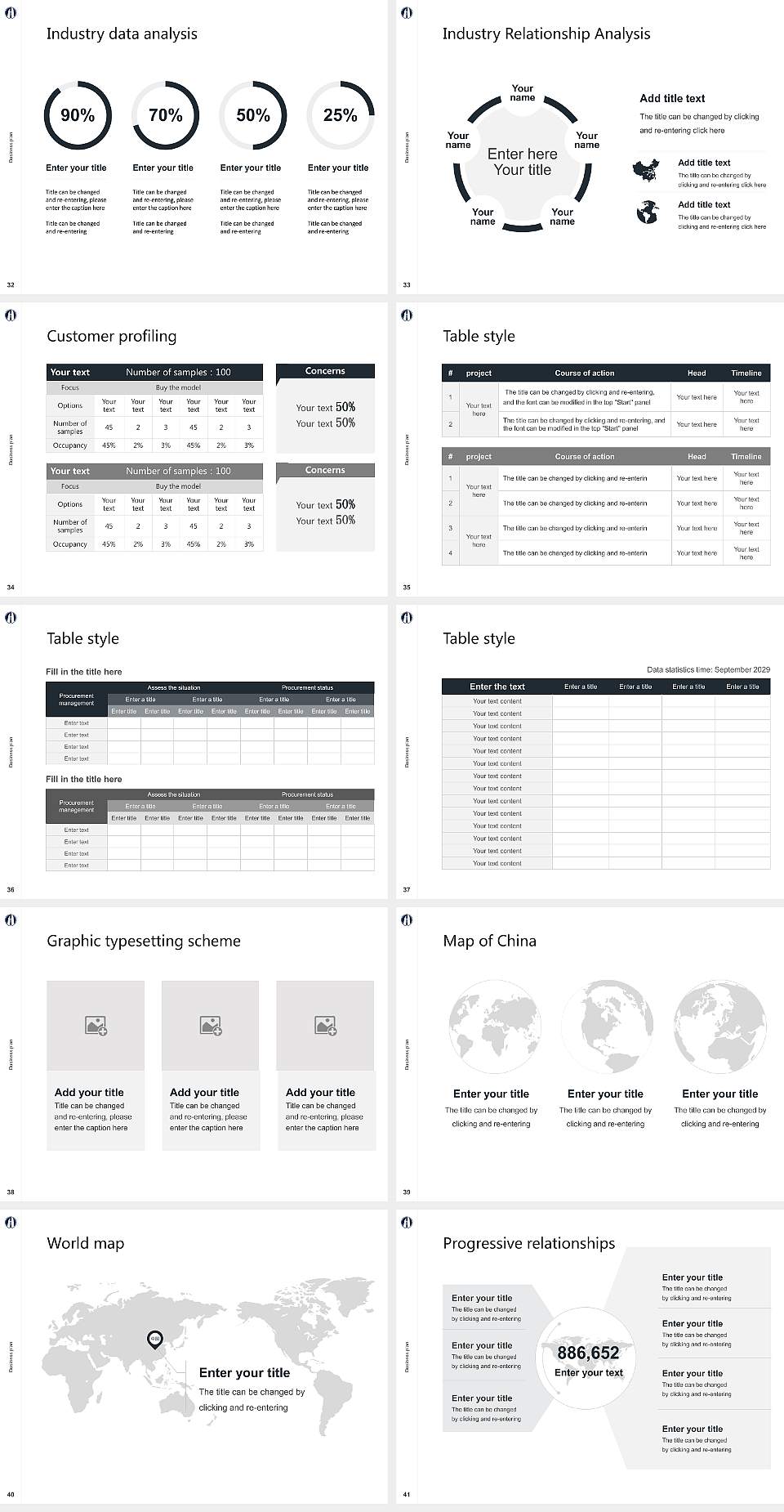 George Fox University Competition/Entrepreneurship Contest PPT Template4:3 ratio PPT effect preview image5