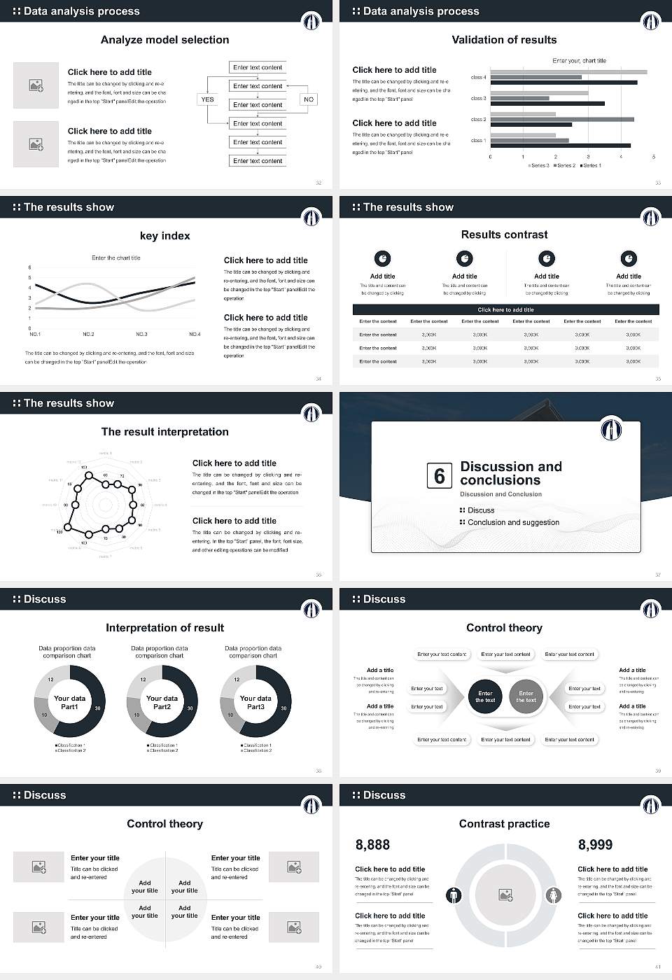 George Fox University Graduation Thesis Defense PPT Template16:9 ratio PPT effect preview image5