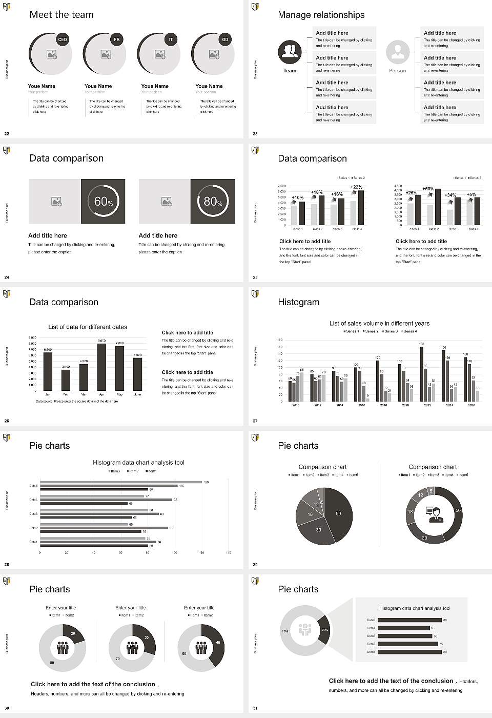 Geneva College Competition/Entrepreneurship Contest PPT Template16:9 ratio PPT effect preview image4