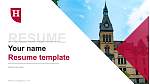 Hamline University Resume Templat PPT