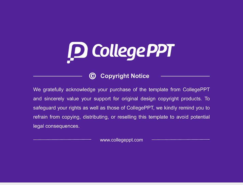 Grand Canyon University Thesis Proposal/Graduation Defense PPT Template4:3 ratio PPT effect preview image5