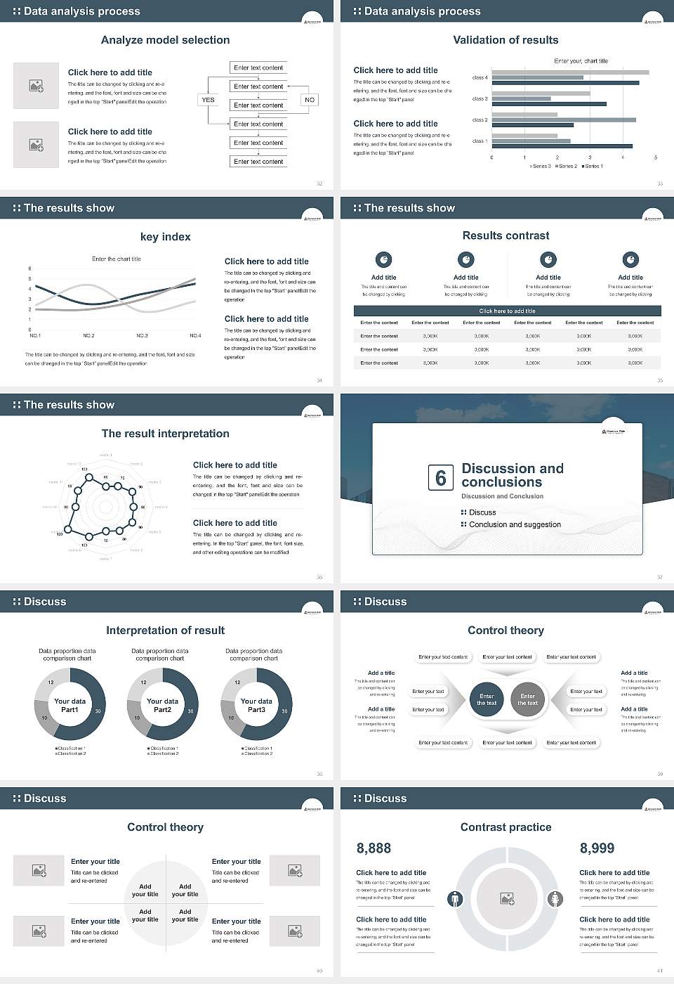 Governors State University Graduation Thesis Defense PPT Template16:9 ratio PPT effect preview image5