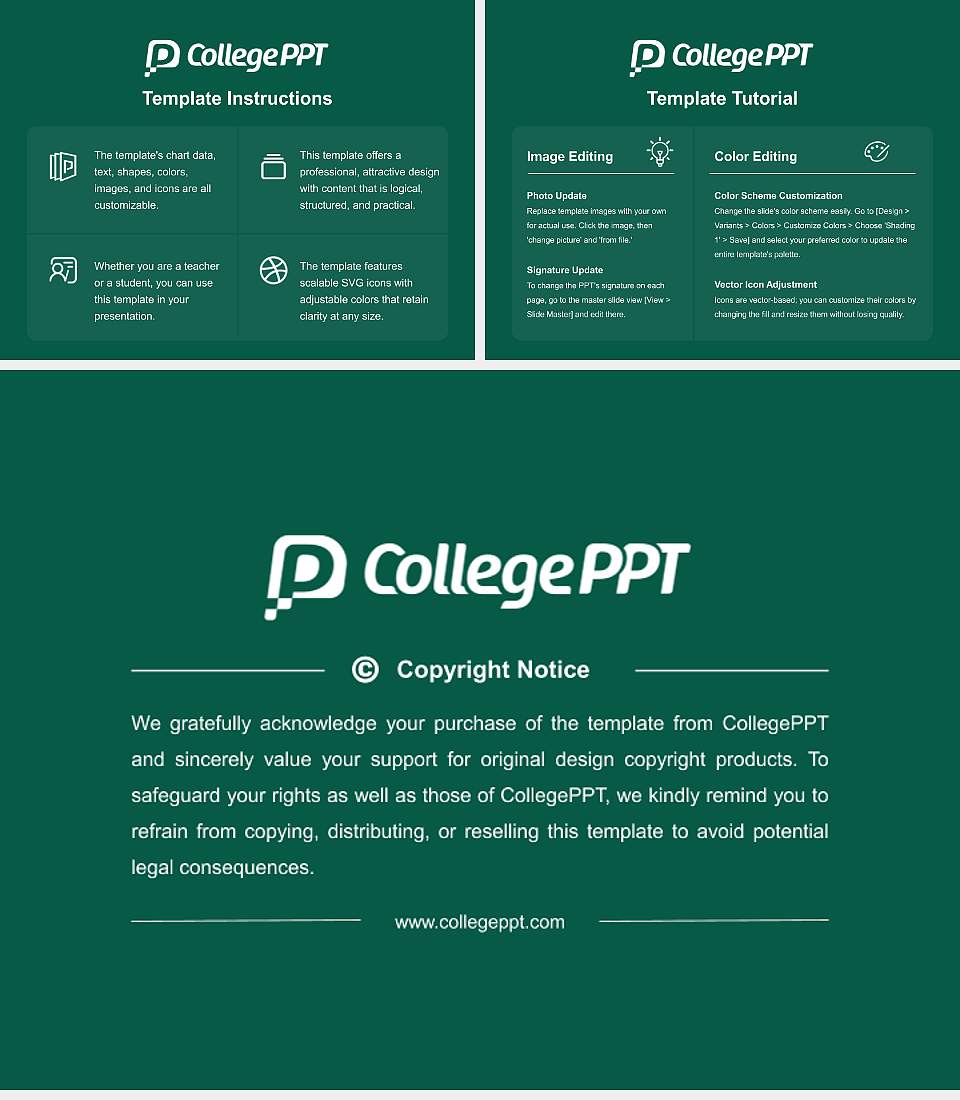 Georgia Gwinnett College Course/Courseware Creation PPT Template4:3 ratio PPT effect preview image5
