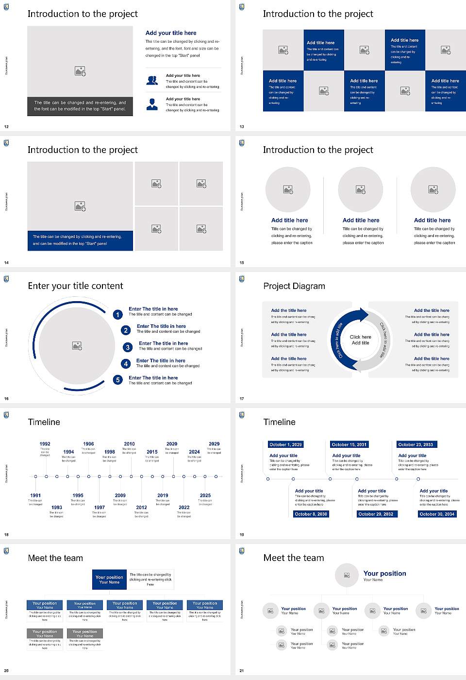 Gordon College Competition/Entrepreneurship Contest PPT Template16:9 ratio PPT effect preview image3