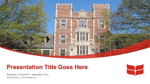 Grinnell College Course/Courseware Creation PPT Template