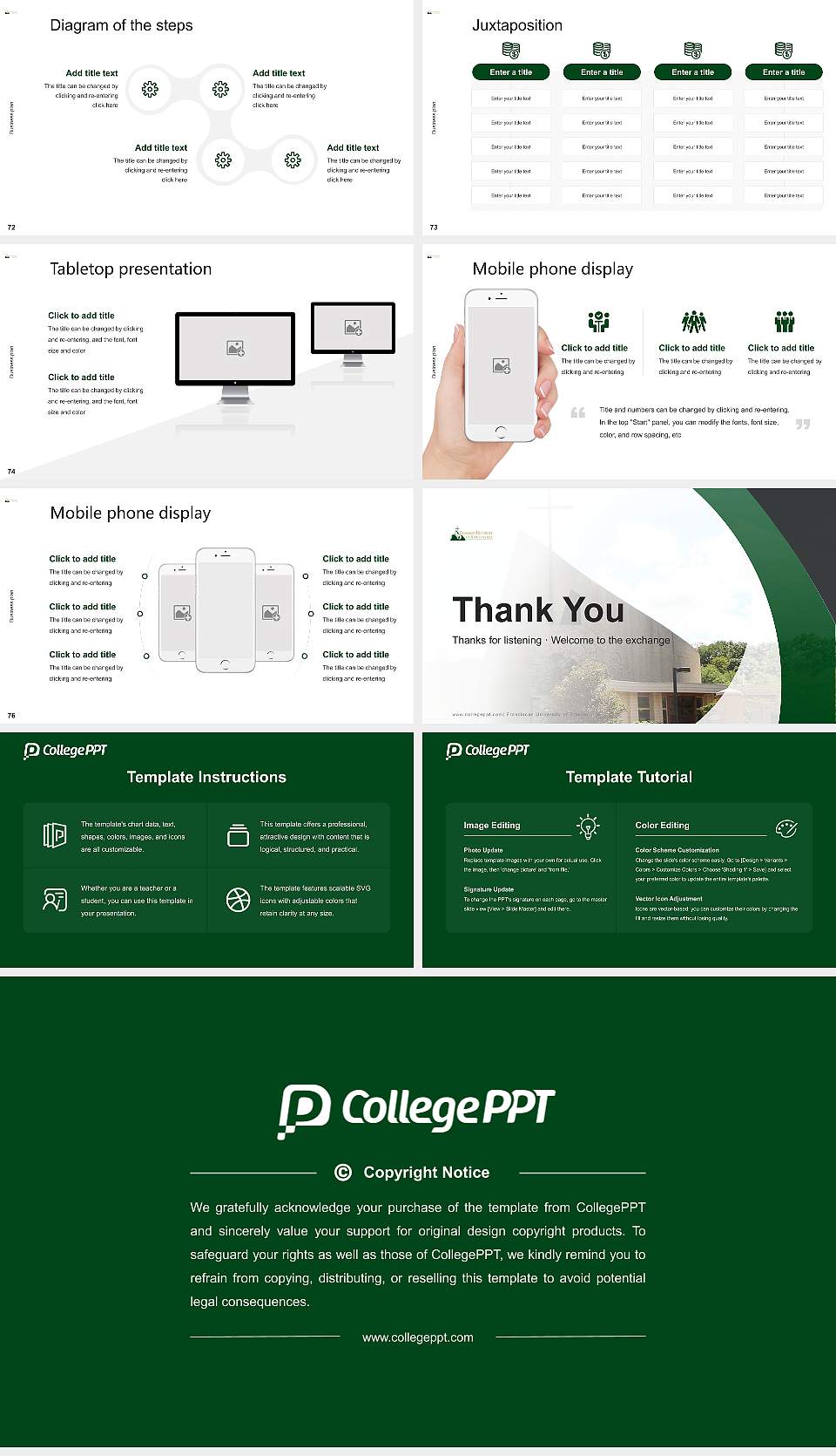 Franciscan University of Steubenville Competition/Entrepreneurship Contest PPT Template16:9 ratio PPT effect preview image9