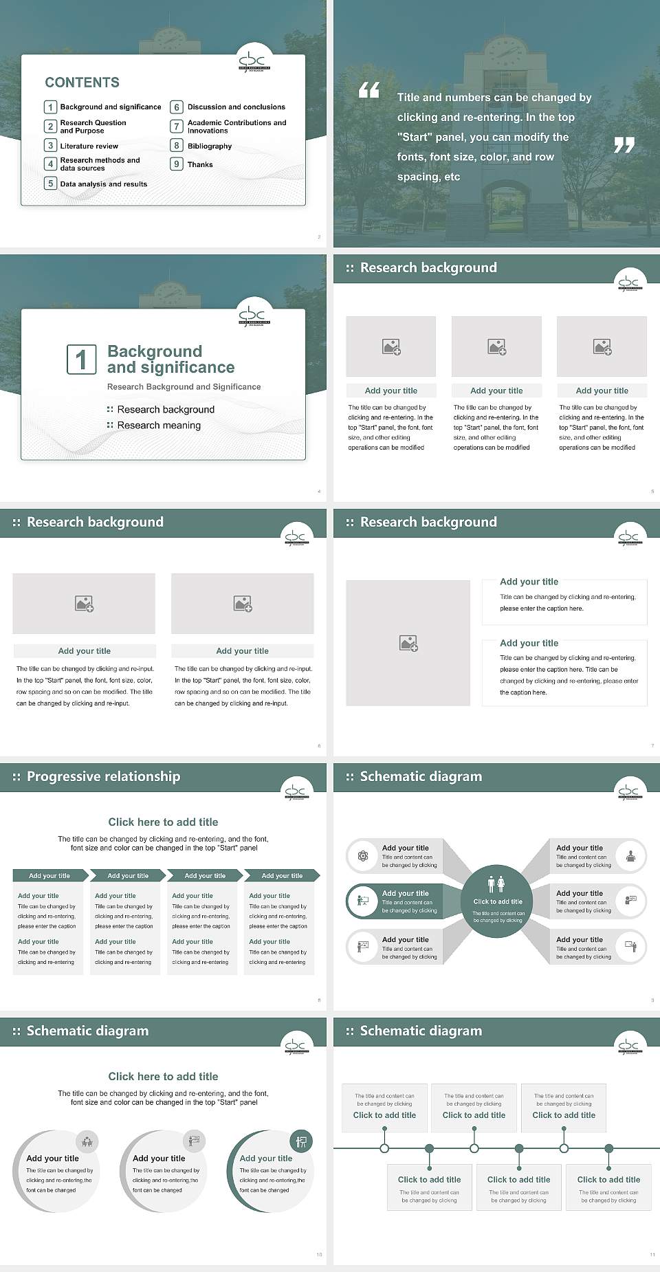 Great Basin College Graduation Thesis Defense PPT Template4:3 ratio PPT effect preview image2