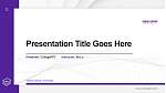 Grand Canyon University Thesis Proposal/Graduation Defense PPT Template