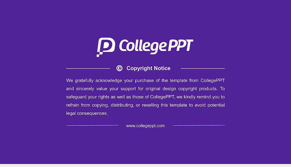 Grand Canyon University Thesis Proposal/Graduation Defense PPT Template16:9 ratio PPT effect preview image5