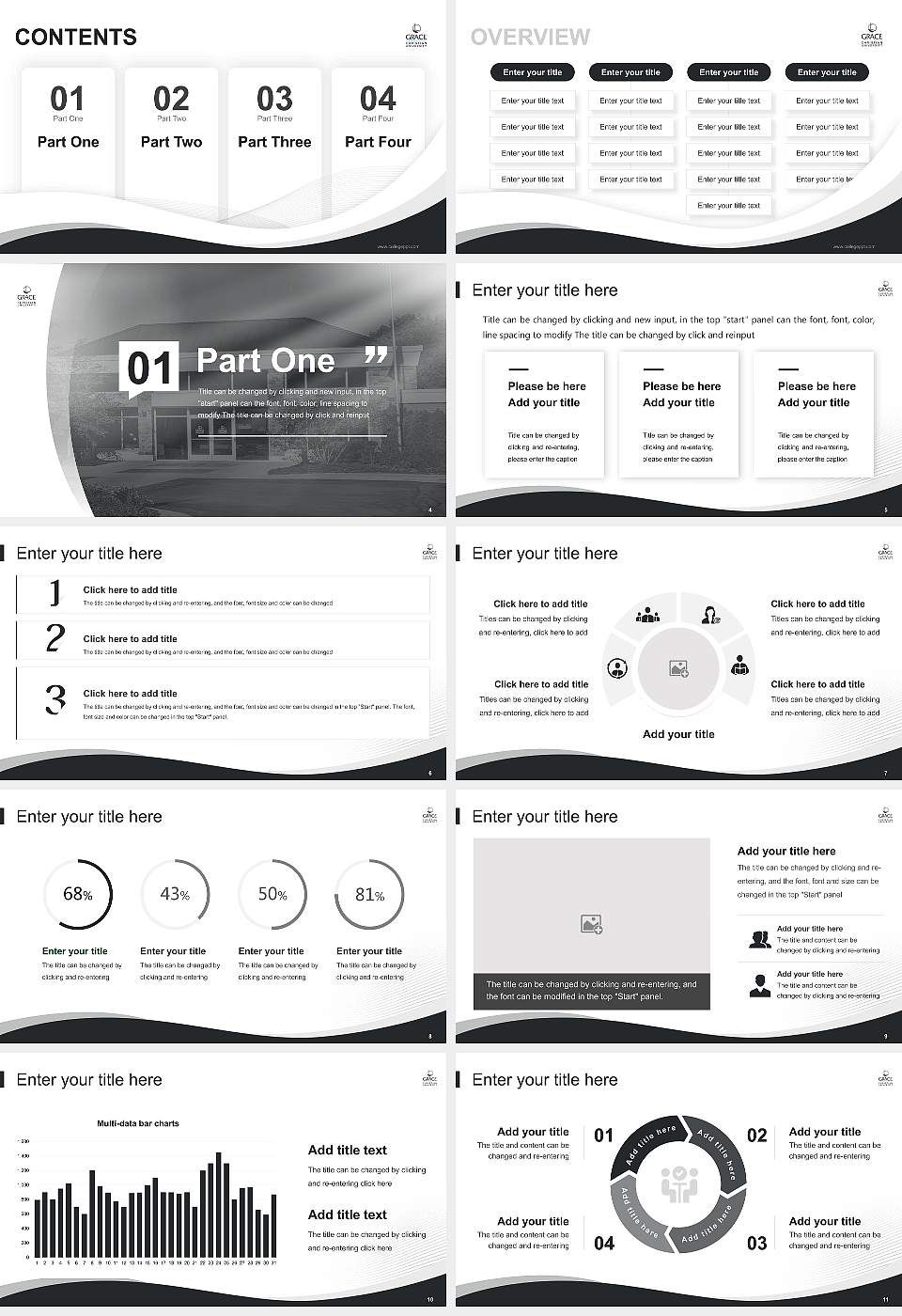 Grace Christian University Lecture Sharing and Networking Event PPT Template16:9 ratio PPT effect preview image2