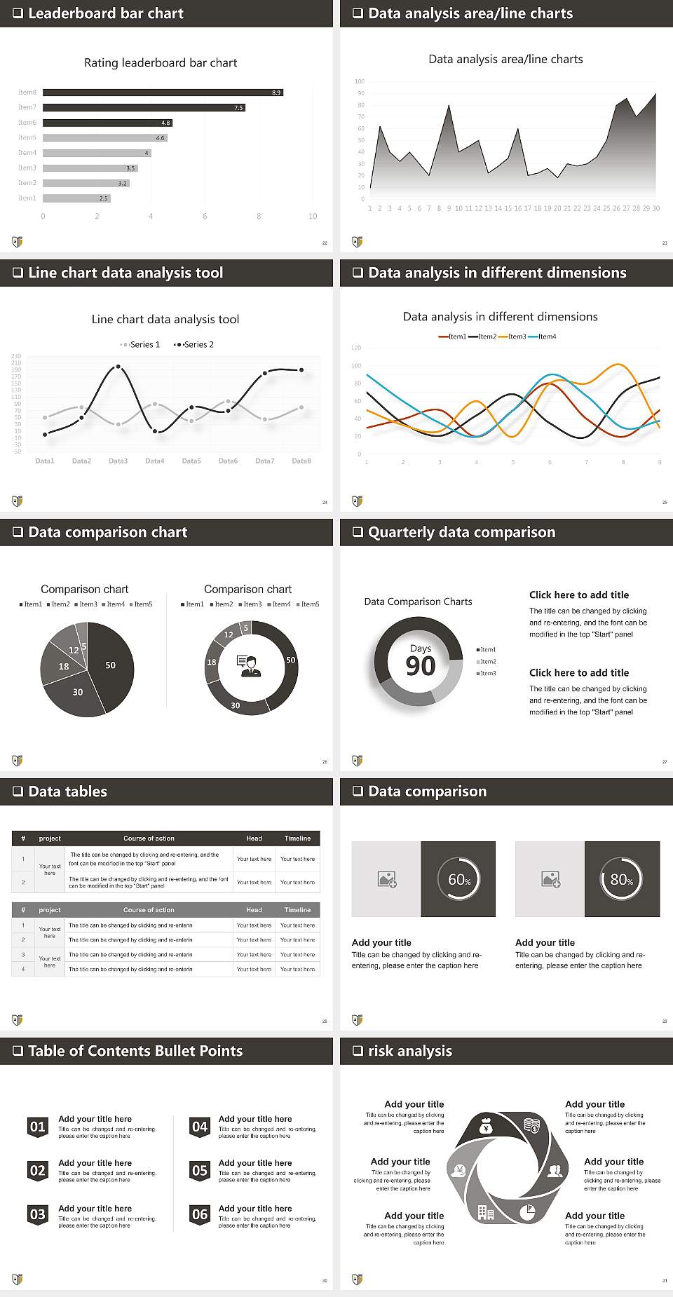Geneva College General Purpose PPT Template4:3 ratio PPT effect preview image4