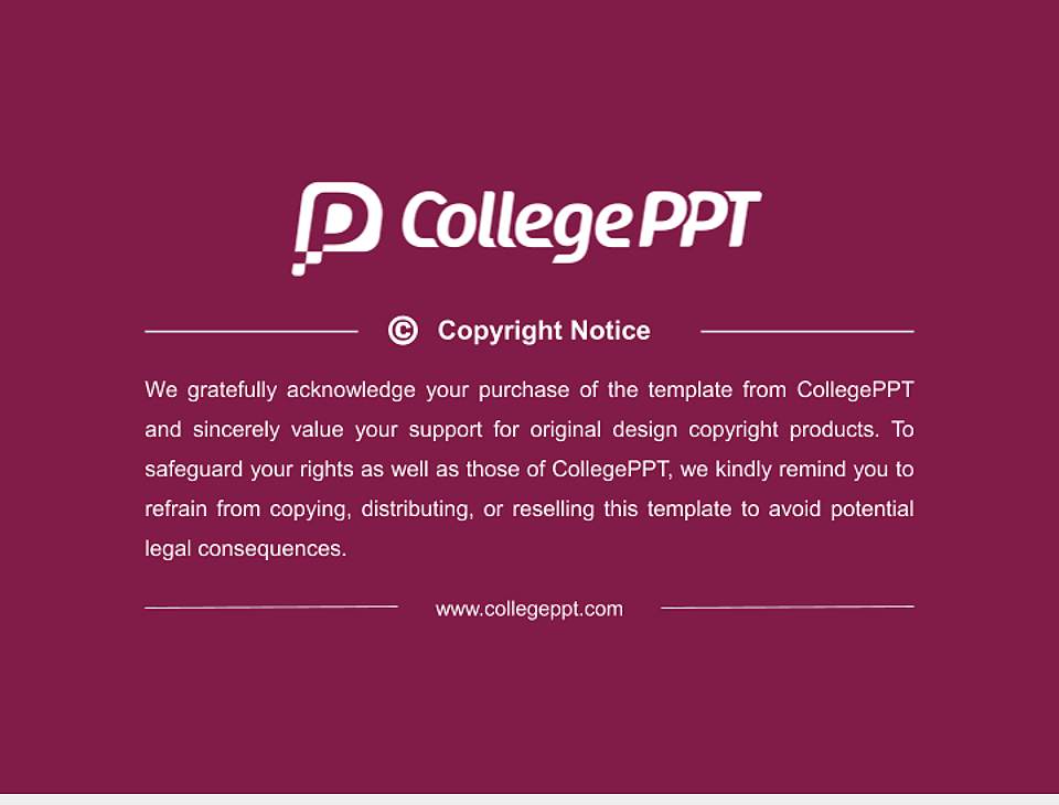 Orion Technical College Thesis Proposal/Graduation Defense PPT Template4:3 ratio PPT effect preview image5