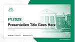 Greensboro College Academic Presentation/Research Findings Report PPT Template