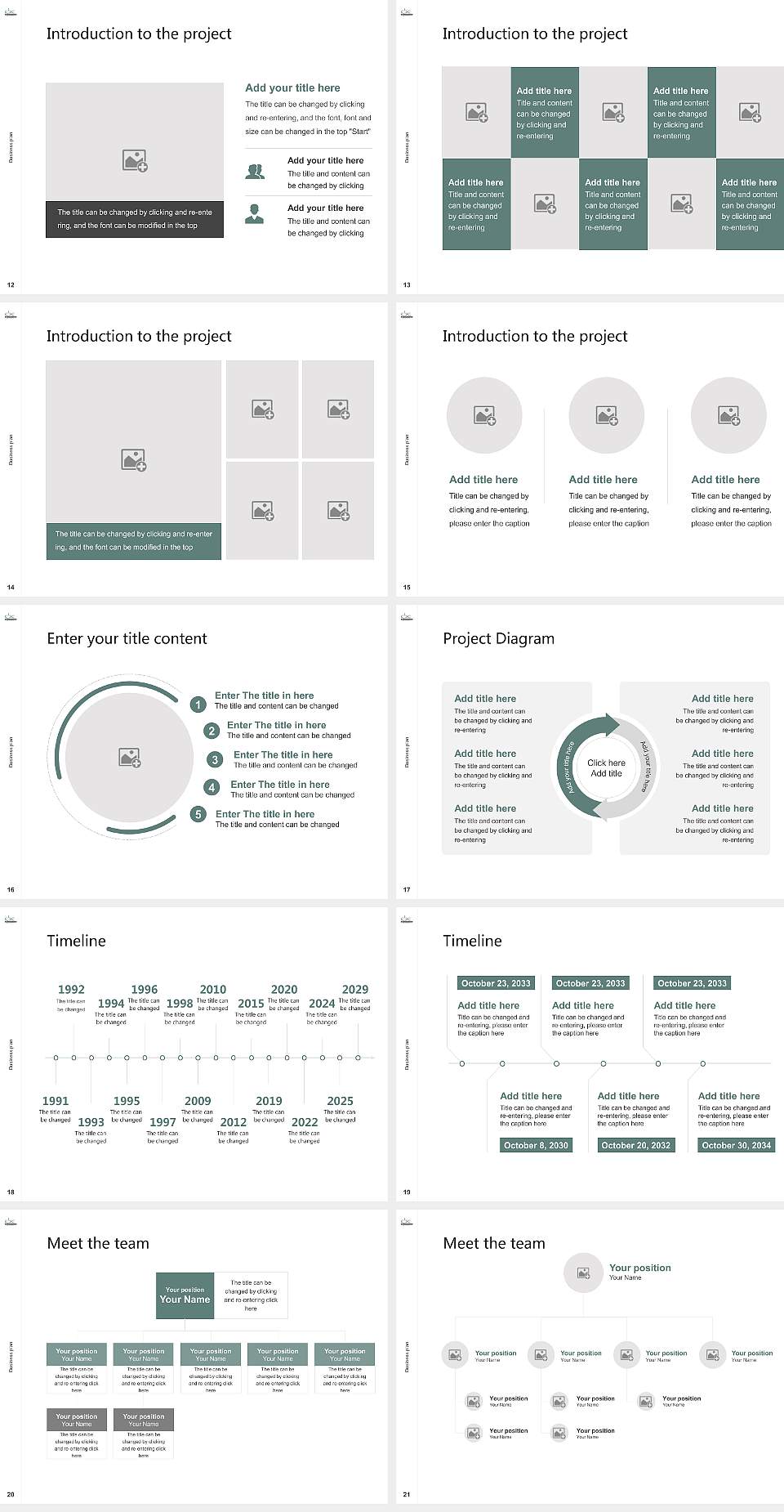 Great Basin College Competition/Entrepreneurship Contest PPT Template4:3 ratio PPT effect preview image3